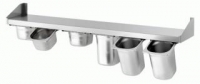 Gewürzborde, B 1200 x T 200 mm, für 6 GN 1/6