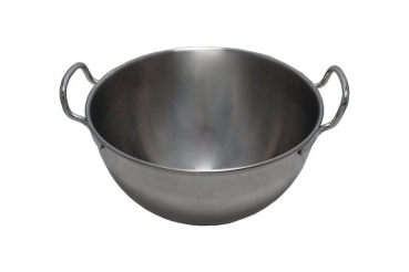 Handschlagkessel Edelstahl 40 cm 22 Liter