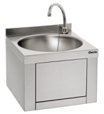 Handwaschbecken mit Knie-Bedienung