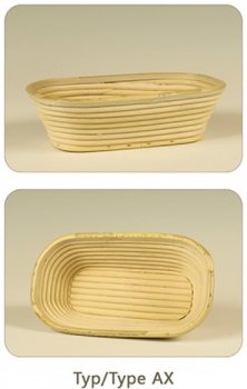 Brotform Typ AX, ab 250 g bis 3500 g
