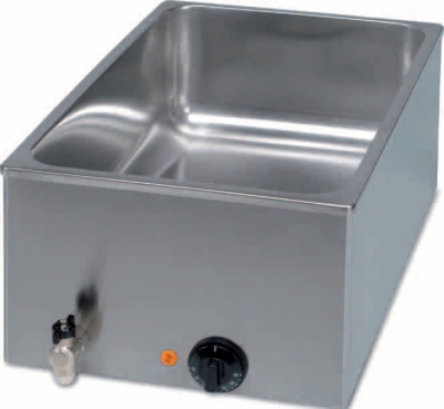 Bain Marie Modell BMH 160, mit Ablasshahn
