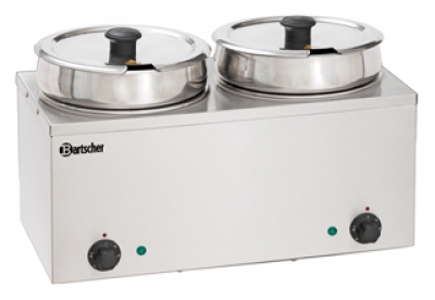 Bain-Marie Hot-Pot,  für 2 Einsatztöpfe à 6,5 Liter