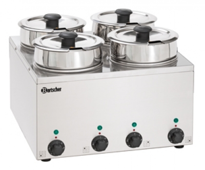 Bain-Marie Hot-Pot, für 4 Einsatztöpfe à 3,5 Liter