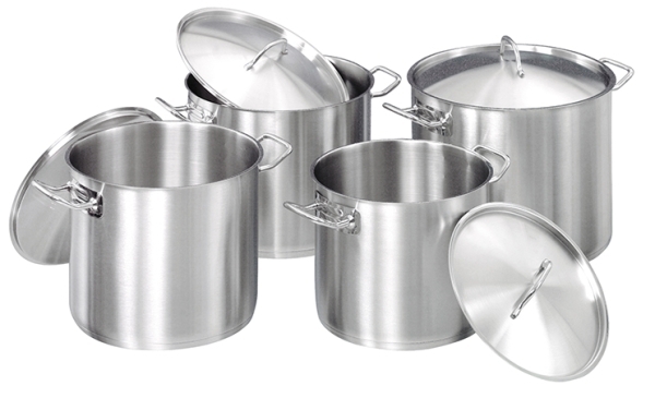 Topfset - 4 Kochtöpfe mit Deckel