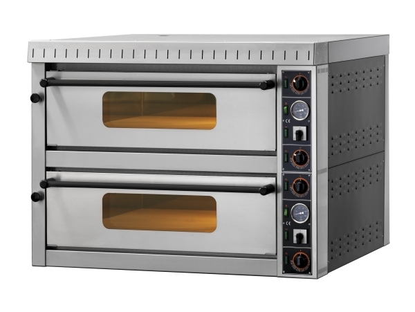 Pizzaofen Serie MD44, für 4 + 4 Pizzen 34 cm