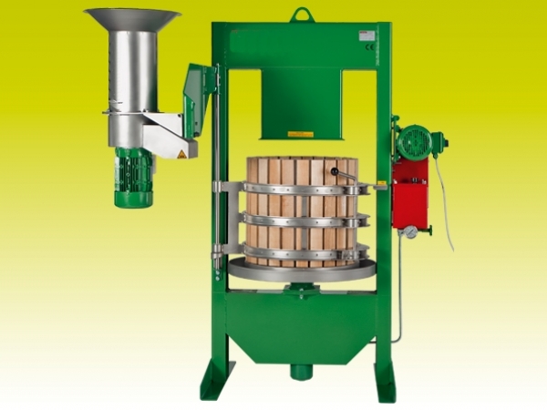 Korbpresse 100K mit Rätzmühle